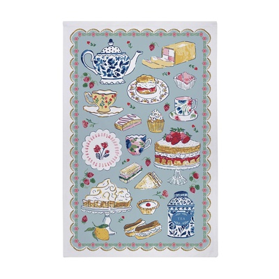 Afternoon Tea Tea Towel