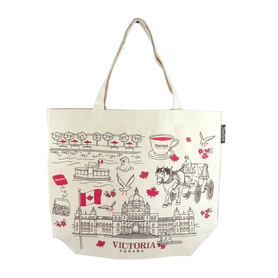 Victoria Landmark Canvas Tote