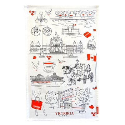 Murchie's Victoria Tea Towel